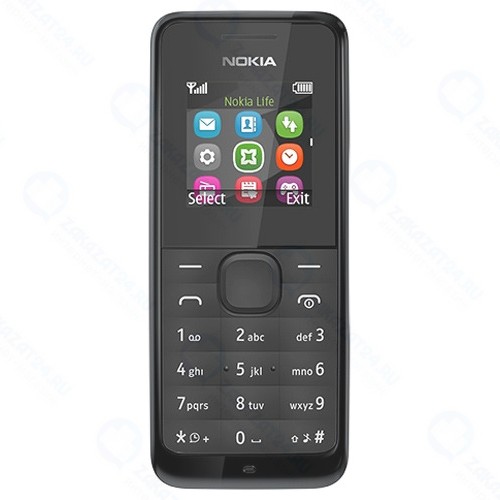 Мобильный телефон Nokia 105 Phantom Black