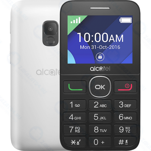 Мобильный телефон Alcatel 2008G Black/Pure White