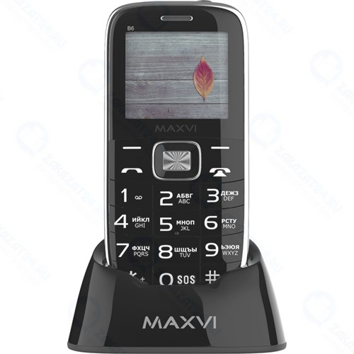 Мобильный телефон Maxvi B6 Black