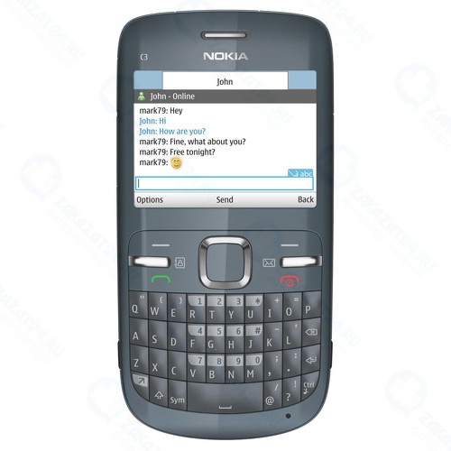 Мобильный телефон Nokia C3-00 Black