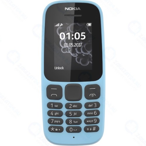 Мобильный телефон Nokia 105 Blue (TA-1010)
