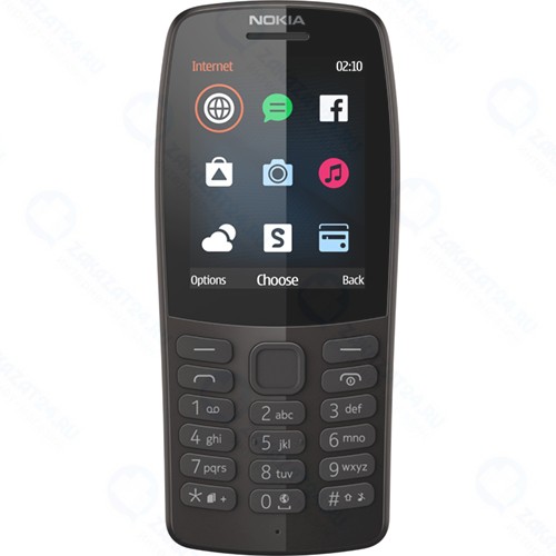 Мобильный телефон Nokia 210 DS Black (TA-1139)