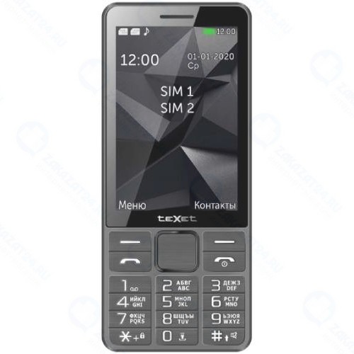 Мобильный телефон teXet TM-D324 Grey