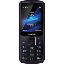 Мобильный телефон teXet TM-D328, Black