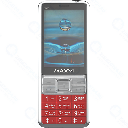Мобильный телефон Maxvi X900 Red