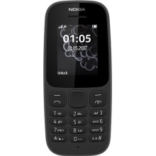 Мобильный телефон Nokia 105SS (2019) Black (ТА-1203)
