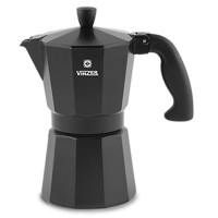 Кофеварка гейзерная VINZER Moka Nero, 3 чашки (89394)