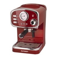 Кофеварка рожковая Oursson EM1505/DC (темная вишня)