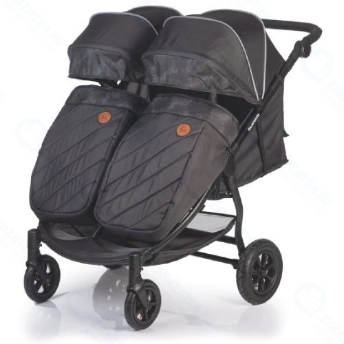 Коляска для двойни и погодок ACARENTO Prevalenza Duo Dark Grey (AS210)