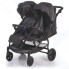 Коляска для двойни и погодок ACARENTO Prevalenza Duo Dark Grey (AS210)