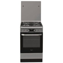Комбинированная плита Hotpoint-Ariston HS5G5CHX/R