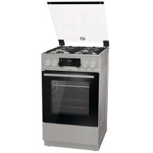 Комбинированная плита Gorenje KS5351XF, нержавеющая сталь