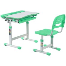 Комплект парта и стул-трансформеры FUNDESK Сantare Green (221987)