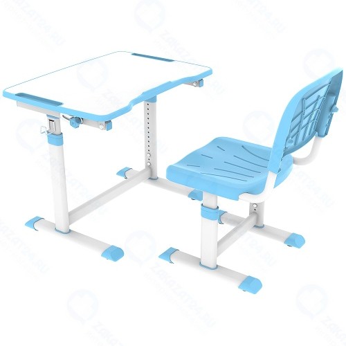 Комплект парта и стул-трансформеры CUBBY Olea Blue (222043)