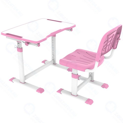 Комплект парта и стул-трансформеры CUBBY Olea Pink (222044)