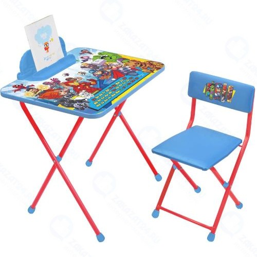 Комплект детской мебели NIKA Marvel: Мстители 2 (Д2М2)