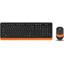Комплект клавиатура+мышь A4Tech FStyler FG1010 Black/Orange