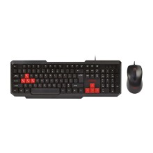 Комплект клавиатура + мышь Smartbuy One Black/Red (SBC-230346-KR)