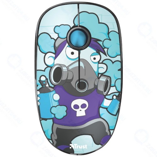 Мышь Trust Sketch Silent Blue (23335)