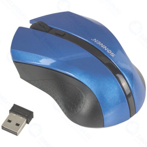 Мышь Sonnen WM-250Bl, синяя (512644)