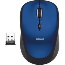 Мышь Trust Yvi Wireless Mouse Blue, 19663