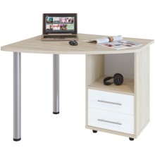 Компьютерный стол Сокол КСТ-102П Дуб сонома/Белый Компьютерный стол Сокол КСТ-102П Дуб сонома/Белый