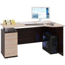 Компьютерный стол Сокол КСТ-104.1Л Венге/Беленый дуб Компьютерный стол Сокол КСТ-104.1Л Венге/Беленый дуб