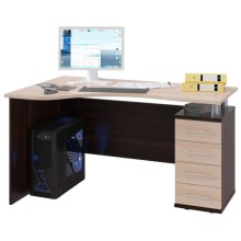 Компьютерный стол Сокол КСТ-104.1П Венге/Беленый дуб Компьютерный стол Сокол КСТ-104.1П Венге/Беленый дуб