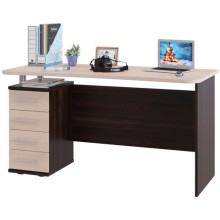 Компьютерный стол Сокол КСТ-105.1 Венге/Беленый дуб Компьютерный стол Сокол КСТ-105.1 Венге/Беленый дуб