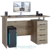 Компьютерный стол СОКОЛ-МЕБ-ФАБРИКА КСТ-106.1, дуб делано Компьютерный стол СОКОЛ-МЕБ-ФАБРИКА КСТ-106.1, дуб делано