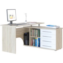 Компьютерный стол Сокол КСТ-109П Дуб сонома/Белый Компьютерный стол Сокол КСТ-109П Дуб сонома/Белый