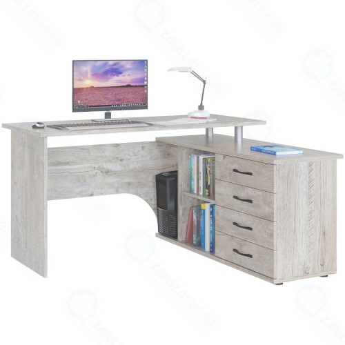 Компьютерный стол Сокол Мебельная фабрика КСТ-109П, дуб юкон