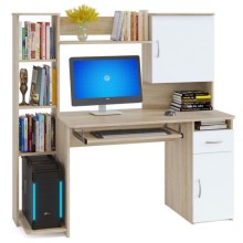 Компьютерный стол Сокол КСТ-11.1 Дуб сонома/Белый Компьютерный стол Сокол КСТ-11.1 Дуб сонома/Белый
