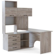 Компьютерный стол СОКОЛ-МЕБ-ФАБРИКА КСТ-14Л, дуб юкон Компьютерный стол СОКОЛ-МЕБ-ФАБРИКА КСТ-14Л, дуб юкон