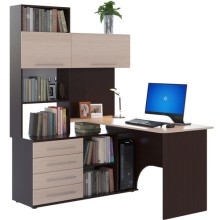 Компьютерный стол Сокол КСТ-14Л Венге/Беленый дуб Компьютерный стол Сокол КСТ-14Л Венге/Беленый дуб