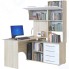 Компьютерный стол Сокол Мебельная фабрика КСТ-14П Дуб сонома/Белый