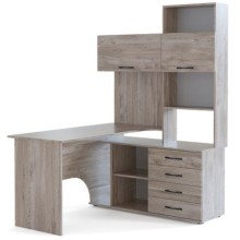 Компьютерный стол СОКОЛ-МЕБ-ФАБРИКА КСТ-14П, дуб юкон Компьютерный стол СОКОЛ-МЕБ-ФАБРИКА КСТ-14П, дуб юкон
