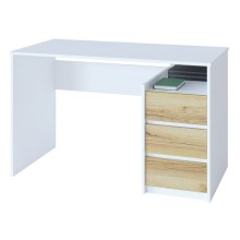 Письменный стол СОКОЛ-МЕБ-ФАБРИКА СПм-21, белый/дуб делано Письменный стол СОКОЛ-МЕБ-ФАБРИКА СПм-21, белый/дуб делано