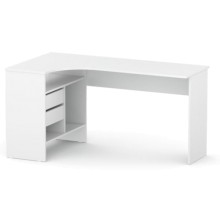 Компьютерный стол СОКОЛ-МЕБ-ФАБРИКА СПм-25, левый, белый Компьютерный стол СОКОЛ-МЕБ-ФАБРИКА СПм-25, левый, белый