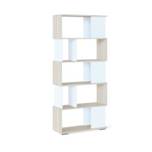 Стеллаж СОКОЛ-МЕБ-ФАБРИКА СТ-12, дуб сонома/белый Стеллаж СОКОЛ-МЕБ-ФАБРИКА СТ-12, дуб сонома/белый