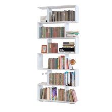 Стеллаж СОКОЛ-МЕБ-ФАБРИКА СТ-1, белый Стеллаж СОКОЛ-МЕБ-ФАБРИКА СТ-1, белый