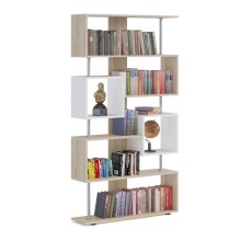 Стеллаж СОКОЛ-МЕБ-ФАБРИКА СТ-2, дуб сонома/белый Стеллаж СОКОЛ-МЕБ-ФАБРИКА СТ-2, дуб сонома/белый