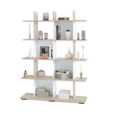 Стеллаж СОКОЛ-МЕБ-ФАБРИКА СТ-5, дуб сонома/белый Стеллаж СОКОЛ-МЕБ-ФАБРИКА СТ-5, дуб сонома/белый