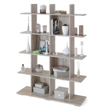 Стеллаж СОКОЛ-МЕБ-ФАБРИКА СТ-5, дуб юкон Стеллаж СОКОЛ-МЕБ-ФАБРИКА СТ-5, дуб юкон