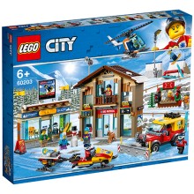 Конструктор Lego City Town: Горнолыжный курорт (60203)