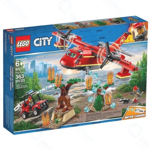Конструктор LEGO City Fire: Пожарный самолет (60217)