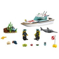 Конструктор Lego City Great Vehicles: Яхта для дайвинга (60221)