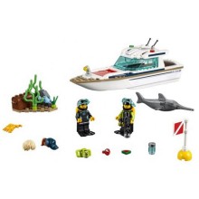 Конструктор Lego City Great Vehicles: Яхта для дайвинга (60221)