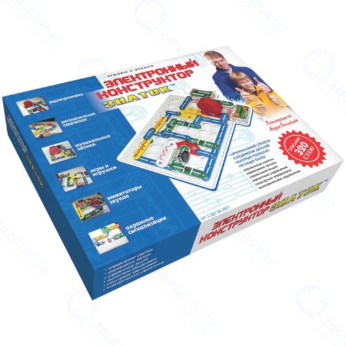 Электронный конструктор Знаток 320 схем (70098)