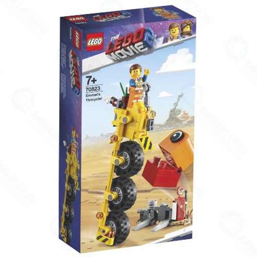 Конструктор LEGO Movie: Трехколесный велосипед Эммета (70823)